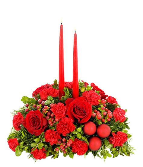Holly Christmas Centerpiece At From You Flowers