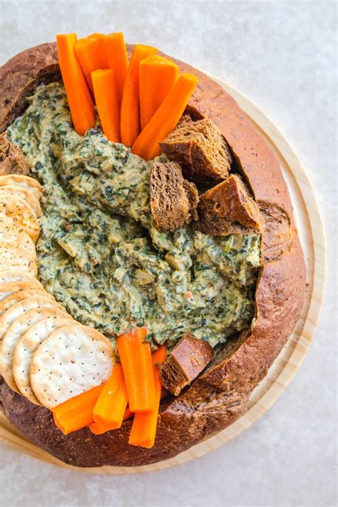 The Best Ever Homemade Vegan Spinach Dip From My Bowl
