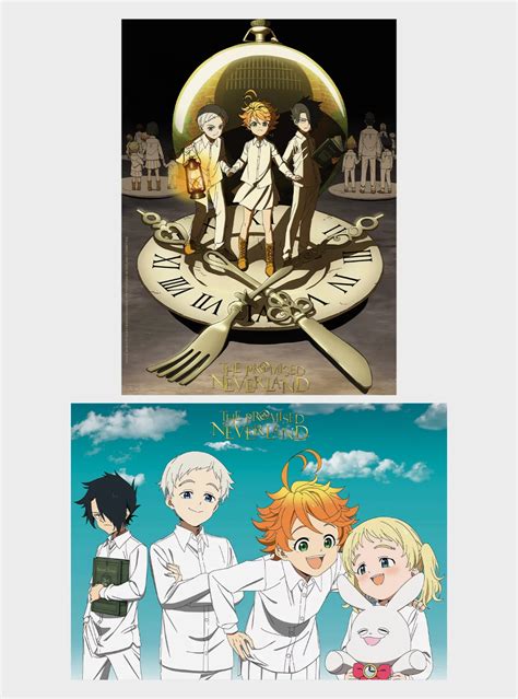 The Promised Neverland Poster Pack Neverland Anime Poster