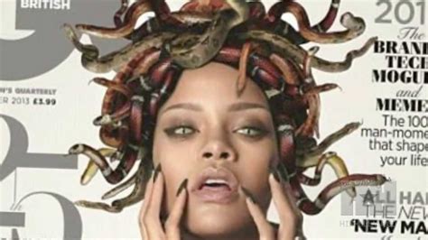 Rihanna Embraces Her Inner Medusa For Gq Cover Youtube