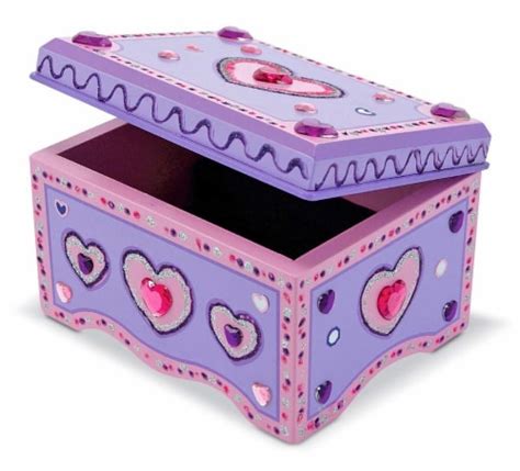 Melissa And Doug® Decorate Your Own Jewelry Box 1 Count Fred Meyer