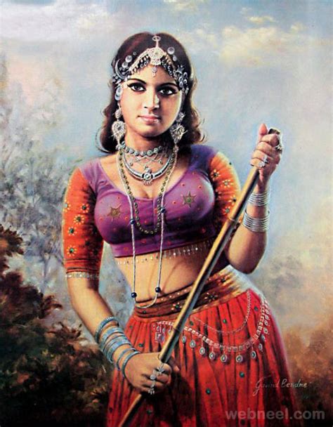 Most Beautiful Indian Paintings From Top Indian Artists Part