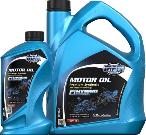 New Mpm 08000at Motor Oil 0w 16 Premium Synthetic Advanced Technology