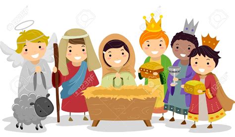 Children S Nativity Scene Clipart 10 Free Cliparts Download Images On