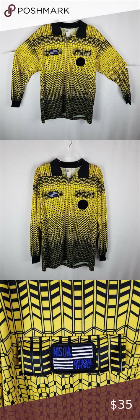 Official Sports Nisoa Referee Polo Shirt Polo Shirt Shirts Clothes