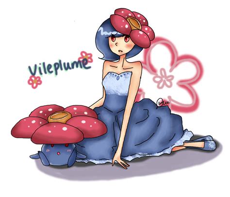 Vileplume Pokemon Fanart By Usagi Mochi On Deviantart