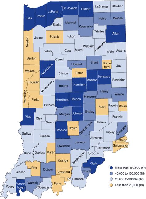Many Indiana Counties See Stronger Population Growth In 2017 May June