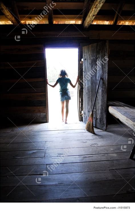 Picture Of Girl Standing In Doorway Girl Standing Little Girl