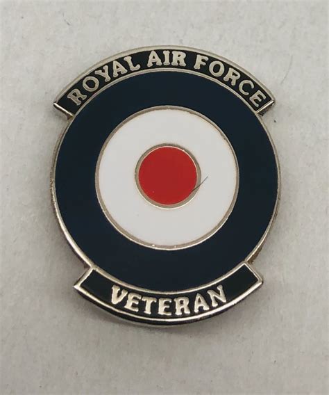 Raf Veteran Pin Badge Raf Collections