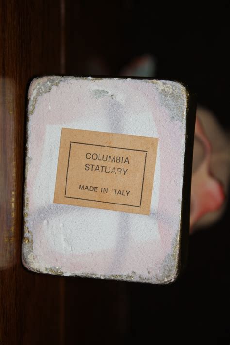 Columbia Statuary Italy Chalk Angel Instappraisal