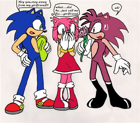 sonamy girlfriend sonic and amy fan art 31032713 fanpop page 4