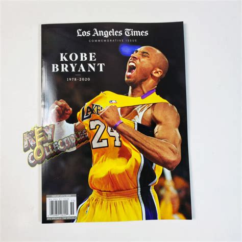 La Times Kobe Bryant Commemorative Edition Book Magazine Los Angeles