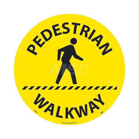 Designated Walkway Signs Design Talk