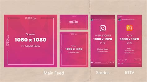 Instagram Photo Size And Dimensions Guide Nice Instagram Layout