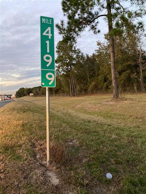 Yall Kept Stealing Mile Marker 420 So We Had To Replace It With Mile