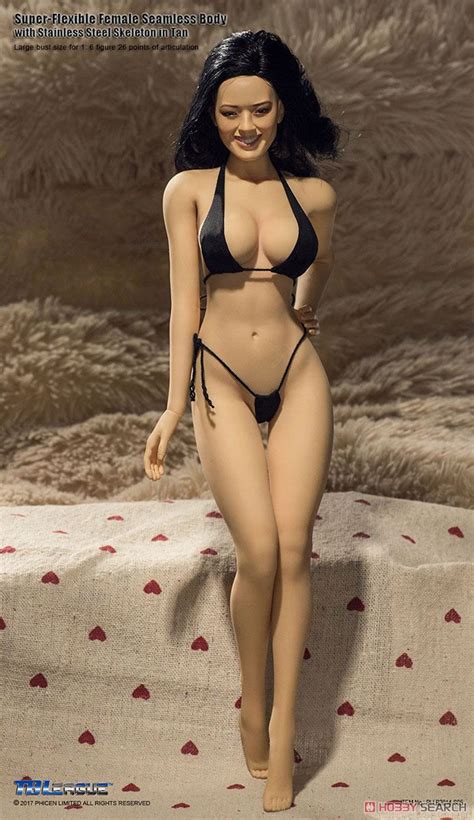 Female Super Flexible Seamless Tan Large Bust With Head 1 6 Action Figure Pllb2014 S05 Fashion