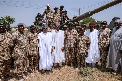 Buhari Visits Troops In Maiduguri To Celebrate Independence Day | Photos