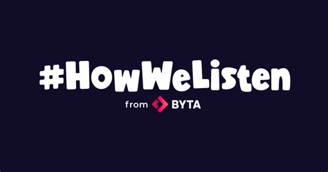 Event: Byta Presents: #HowWeListen Live: In Conversation with Kevin