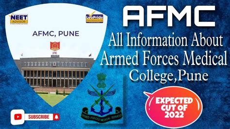 Expected Cut Off Neet 2022 Afmc Medical College Pune Safar Afmc