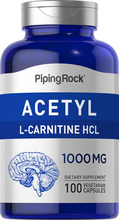L Carnitine Acetyl L Carnitine Supplements Nutrition Express By Pipingrock Health Products