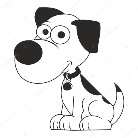Cachorro Desenho Animado Vetor Arte — Vetores De Stock 67428431