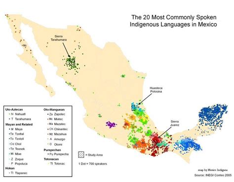 Las lenguas indígenas mas habladas en mexico en Infografía