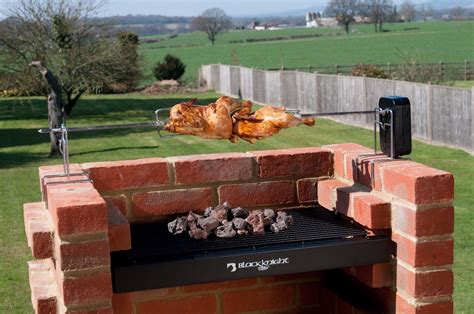 If you want to build your own rotisserie bbq pit you'll need a motor. Brick BBQ spit roast rotisserie with free storage bag ...