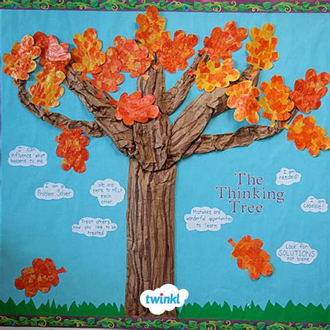 The Thinking Tree Bulletin Board Tree Fall Bulletin Boards