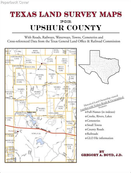 Texas Land Survey Maps For Upshur County Arphax Publishing Co