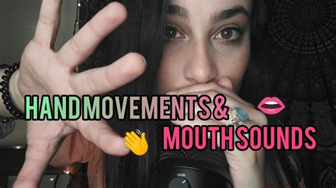 Fast And Aggressive Asmr Hand Movements And Mouth Sounds Inaudible Whispering Youtube