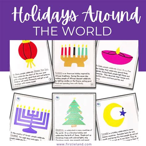 Holidays Around The World Activities For 1st Grade Firstieland