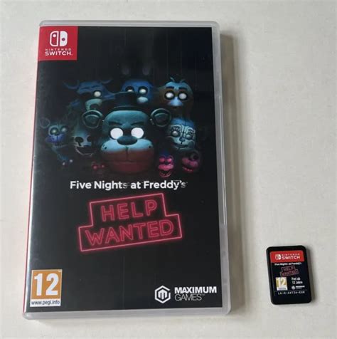 Five Nights At Freddys Help Wanted Nintendo Switch Boxed Pal Read