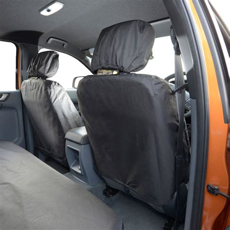 Ford Ranger Wildtrak 2016 Onwards Tailored Front And Rear Seat Covers