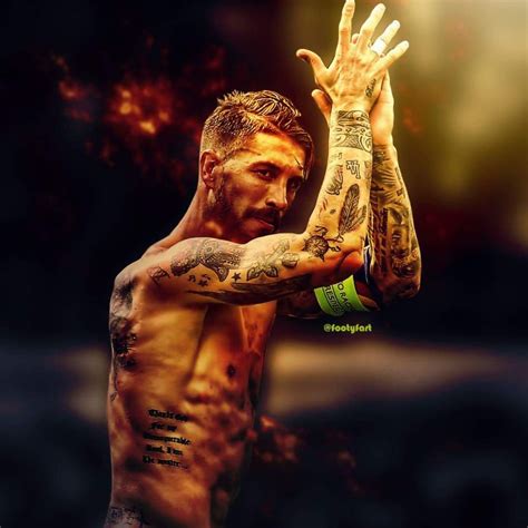 Sergio Ramos Tattoo Collection And Meaning Visual Arts Ideas