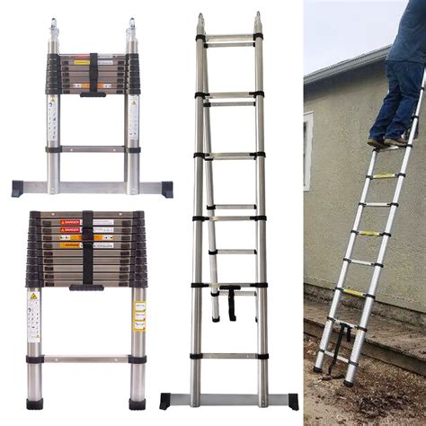 Buy 85ft Telescoping Ladder Folding Rv Ladder Telescopic Extension