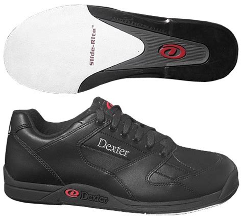 Dexter Mens Ricky Ii Black Wide Width Bowling Shoes Free Shipping