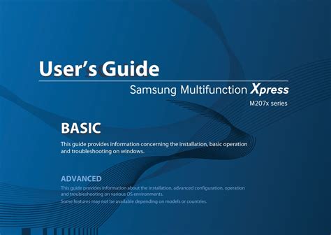 We have 3 samsung m262x series manuals available for free pdf download: Samsung M262X Treiber / I Cant Install My Printer After The 11 01 Apple Community / All drivers ...