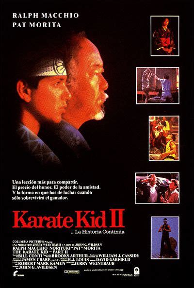 Нориюки пэт морита, хилари суэнк, майкл айронсайд, констанс тауэрс, крис конрад, арсенио тринидад. The Karate Kid Part 2 1986 | Karate kid, Karate kid 2 ...