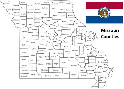 List Of All Counties In Missouri
