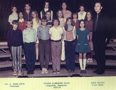 Dickson Elementary School Kingsport Tennessee Classes 1973 Grade