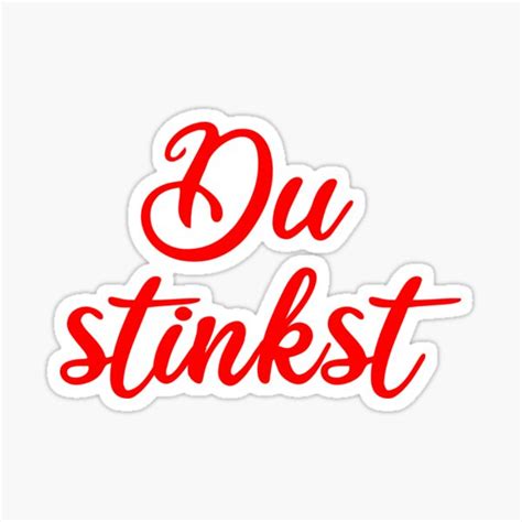 You Stink Sticker By Phys Redbubble