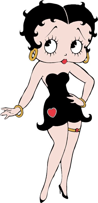 Download Betty Boop Clip Art Images Cartoon Clip Art Black And White