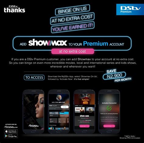 Dstv Premium Customers In Nigeria Get Free Access To Showmax