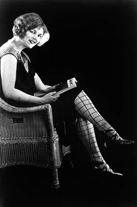 1920 Photograph Patterned Stockings 1920s By Granger Lady Stockings