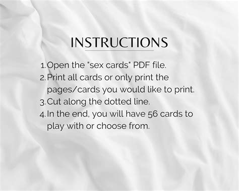 printable sex cards with sex positions sex game t for etsy
