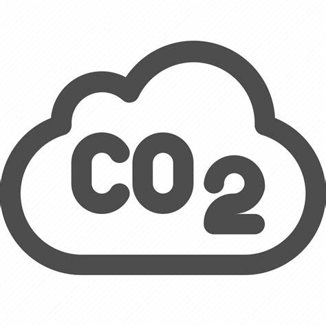 Cloud Co2 Greenhouse Gas Pollution Icon Download On Iconfinder