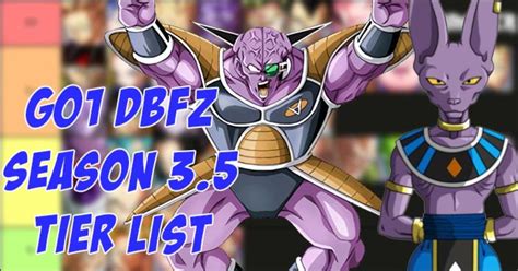 Dragon ball fighterz tier list (with gogeta ssj4) dragon ball fighterz tier list (gogeta ssj4 dlc) dragon ball villains. Top Dragon Ball FighterZ competitor Go1 shares his latest tier list, gets quick rebuttal from ...