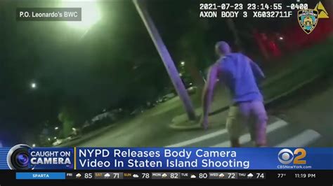 Nypd Releases Body Camera Video In Staten Island Shooting Youtube