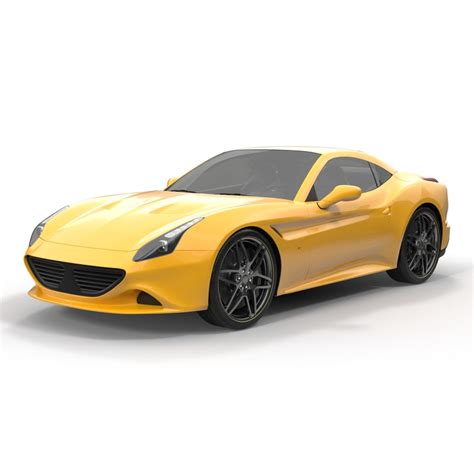 Generic Sport Car Simple 3d Model