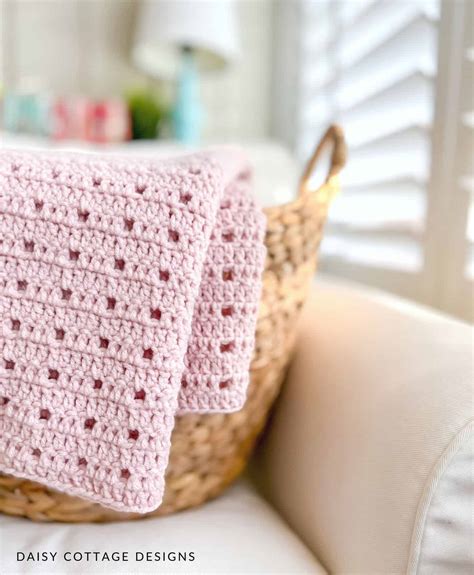 Easy Crochet Baby Blanket Pattern Perfect For Beginners Daisy
